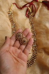 Black Gold 4 Line Maala