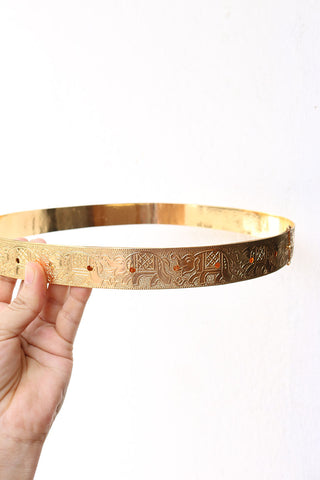 Haathi Embossed Belt