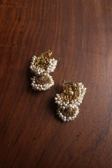 Cluster Pearls Haathi Jhumkas