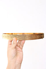 Gold Embossed Belt