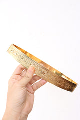 Gold Embossed Belt