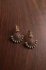 Little Lakshmi Chaand Chakra Earrings