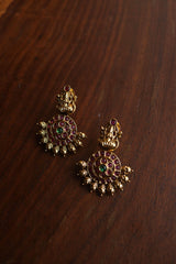 Little Lakshmi Chaand Chakra Earrings