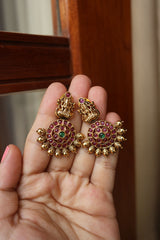 Little Lakshmi Chaand Chakra Earrings