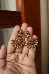 Little Lakshmi Chaand Chakra Earrings