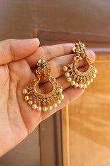 Small Matte Flower Chaandbalis