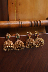 Antique Hive Jhumkas