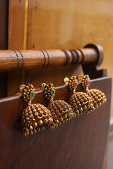 Antique Hive Jhumkas
