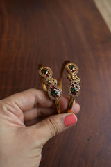 Paisley Enamel Set of 2 Bangles