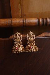 Antique Lakshmi Ghar Jhumkas