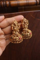 Antique Lakshmi Ghar Jhumkas