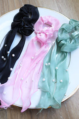 Pearl Dot Scrunchie (available in 6 colors)