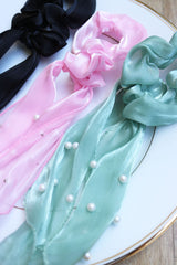 Pearl Dot Scrunchie (available in 6 colors)
