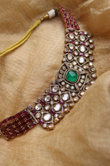 Emerald Polki Rani Choker