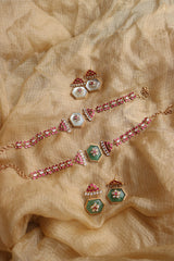 Jadau Hexa Marble Choker