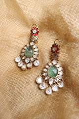 Polki Marble Earrings