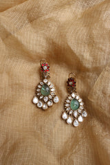 Polki Marble Earrings