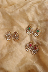 Bird Oval Moissanite Studs