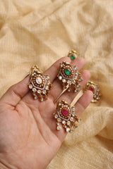 Bird Oval Moissanite Studs