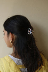 Tri Circles Abstract Claw Clip