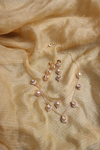 Delicate Polki AD Layer Set