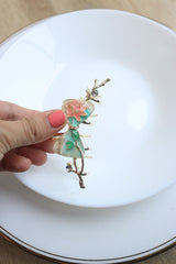 Big Bow Enamel Claw Clip