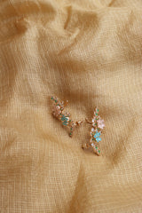 Pastel Bouquet Ear Cuff