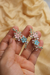 Pastel Bouquet Ear Cuff