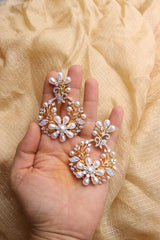 Statement Pearl Branch Earrings