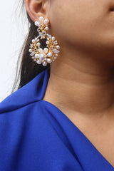 Statement Pearl Branch Earrings