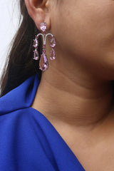 Rose Chandelier Earrings
