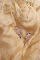 Purple Butterfly Wing Earrings