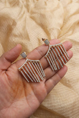 AD Sparkle Line Earrings