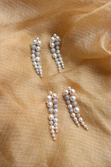 Pearl Semi AD Earrings