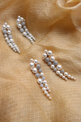 Pearl Semi AD Earrings