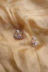 Purple Sparkle Studs