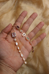 Shapes Stone Dainty Necklace