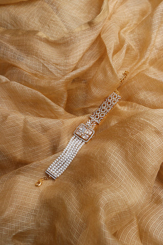 AD Pearl Flower Bracelet