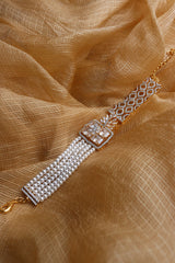 AD Pearl Flower Bracelet