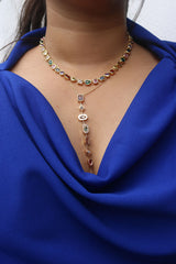 Shapes Stone Dainty Necklace