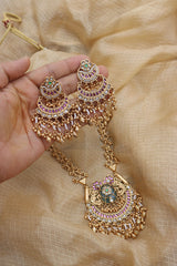 Heritage Peacock Pendant Set