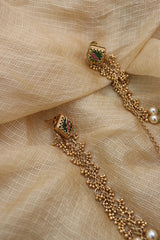 Heritage Chain Long Jhumkas