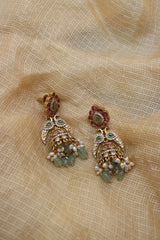 AD Bird Tilak Jhumkas
