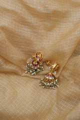 Little Lakshmi Jadau Jhumkas