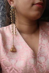 Heritage Chain Long Jhumkas