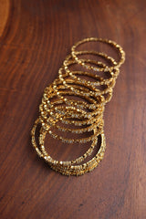 Set of 12 Stone Bangles