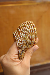 Set of 12 Stone Bangles