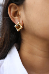Brown Pearl Studs