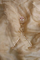 Ruby Kundan Haathphool