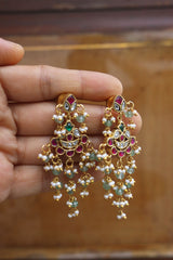 Jadau Kairi Hanging Earrings